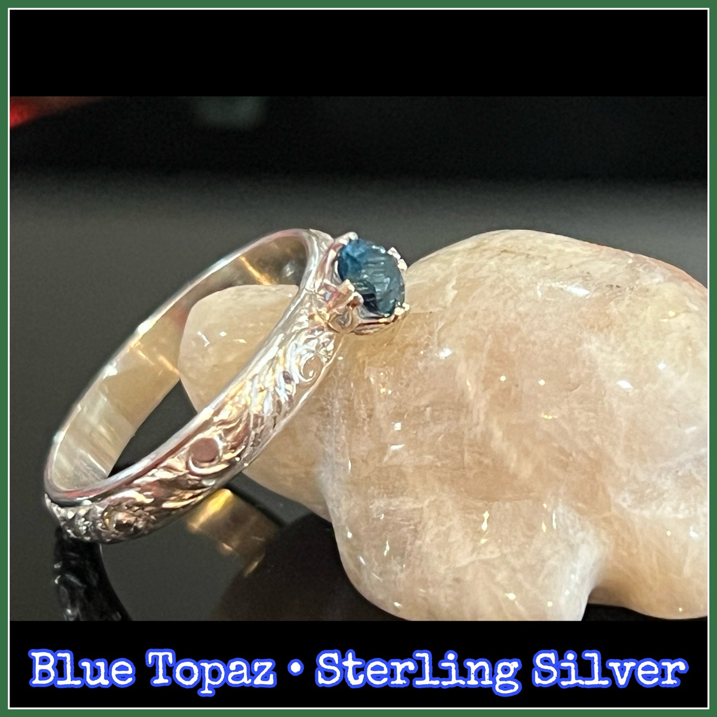 Blue Topaz Ring