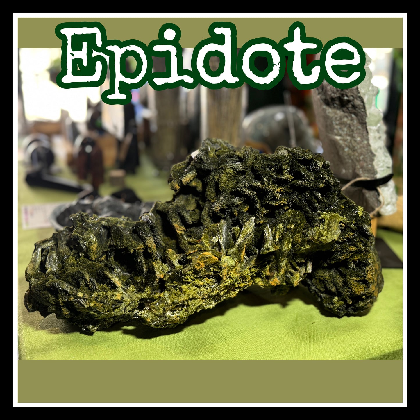 Epidote specimen